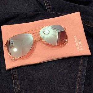 Summer & Rose mirrored aviators